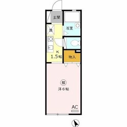 西舞子駅 徒歩12分 2階の物件間取画像